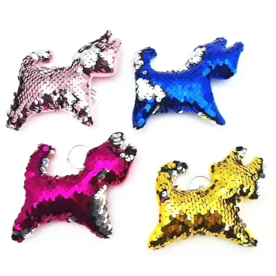 Kľúčenka mačka 11cm - žltá