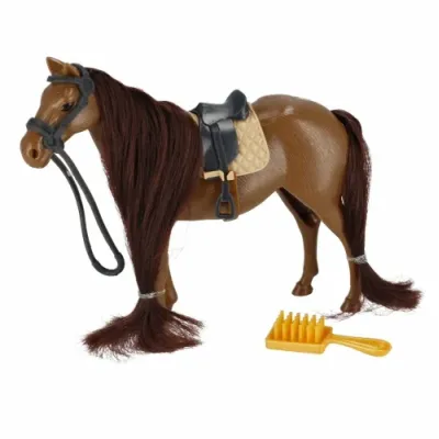 Kôň s doplnkami 2farby - biela