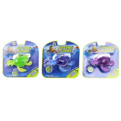 Korytnačka na potápanie 12cm - modrá