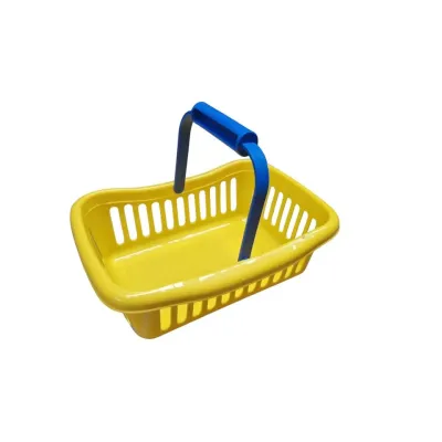 Košík nákupný plastový 22,5x16x7cm - žltá