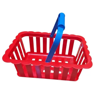 Košík nákupný plastový 27x18x11cm - žltá