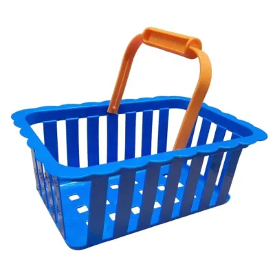 Košík nákupný plastový 27x18x11cm - žltá