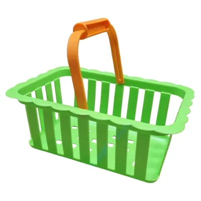 Košík nákupný plastový 27x18x11cm - žltá