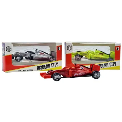 Kovová formula Die Cast 13cm - zelená