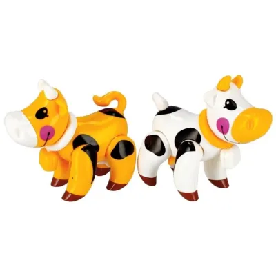 Kravička plastová 11cm - žltá