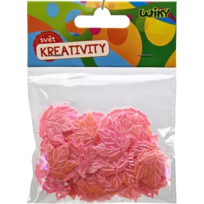 Kreatívna sada dekorácie 10g - zelená - listy