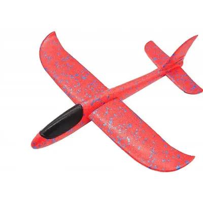 Lietadlo hádzacie 17cm - modrá