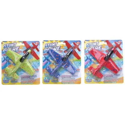 Lietadlo hádzacie 17cm - modrá