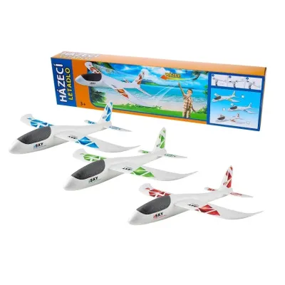 Lietadlo hádzacie 47x49cm - modrá