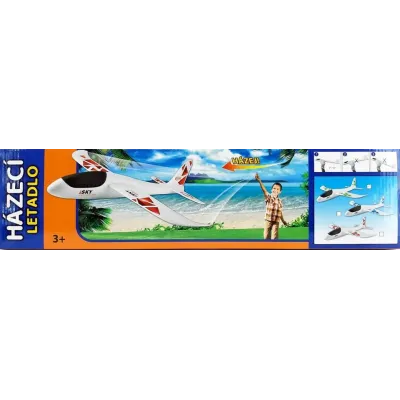 Lietadlo hádzacie 47x49cm - modrá