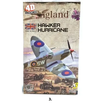 Lietadlo stavebnica 1:48 model 4D - 1