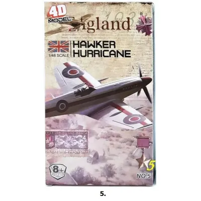 Lietadlo stavebnica 1:48 model 4D - 1