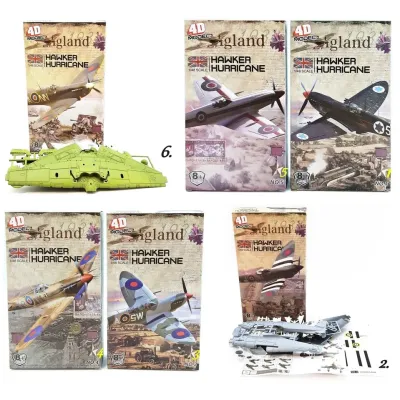 Lietadlo stavebnica 1:48 model 4D - 1