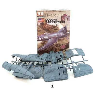 Lietadlo stavebnica 1:48 model 4D - 1