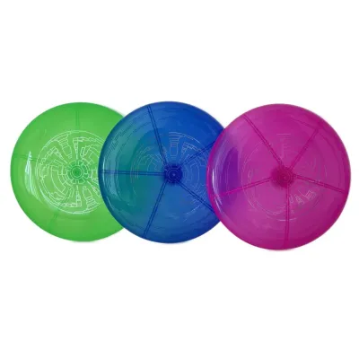 Lietajúci tanier so svetelnými efektmi 23cm - zelená