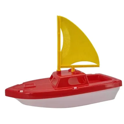 Loďka plachetnica, čln 28cm - plachetnica