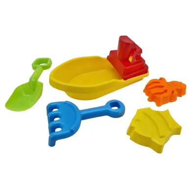 Loďka s doplnkami 25cm - loď