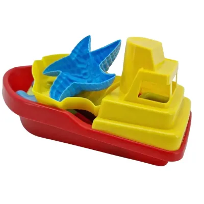 Loďka s doplnkami 25cm - loď