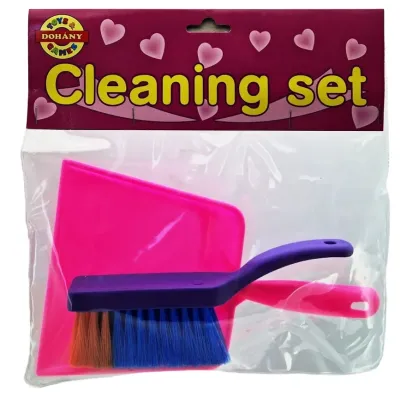 Lopatka+zmeták set 22x14cm - modrá