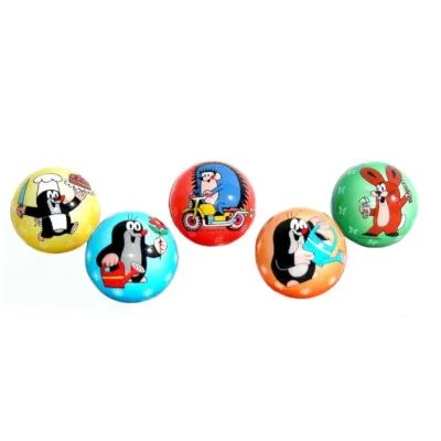 Lopta krtko 5cm - žltá