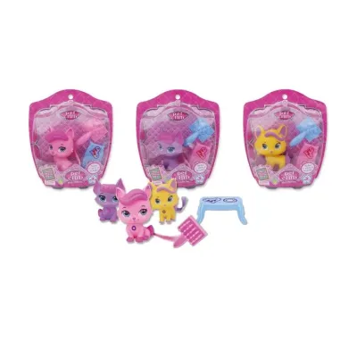 Mačka sada 9cm - žltá