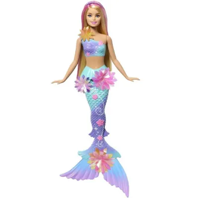 Mattel Barbie Čarovná kvetinová morská víla blondínka