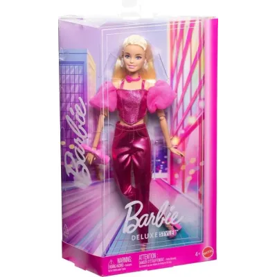 Mattel Barbie deluxe modelka nohavicový set