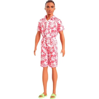 Mattel Barbie model Ken kvetinový overal
