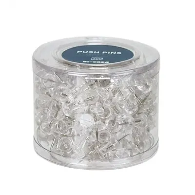 Pripínačky priehľadné/200ks
