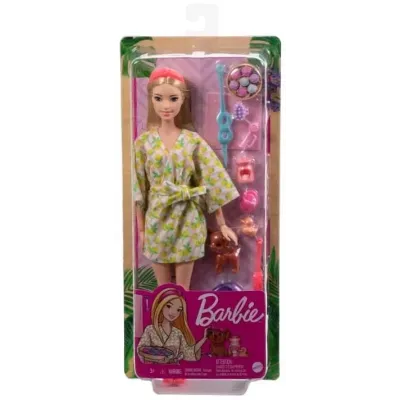 Mattel Barbie Wellnes bábika v kúpeľoch