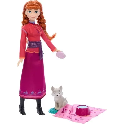 Mattel Frozen Anna s vlkom
