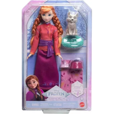 Mattel Frozen Anna s vlkom