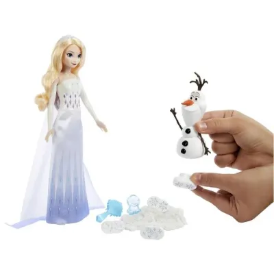 Mattel Frozen Elsa a Olaf s doplnkami