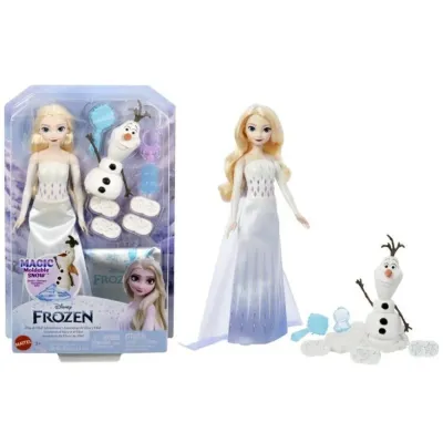 Mattel Frozen Elsa a Olaf s doplnkami