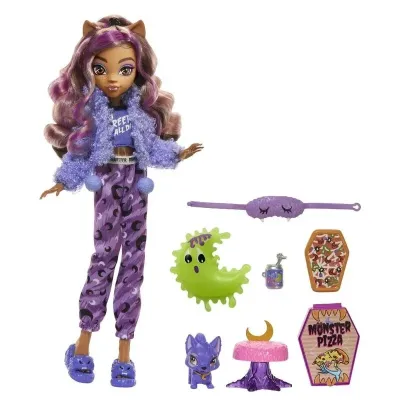 Mattel Monster High Creepover párty bábika Clawdeen