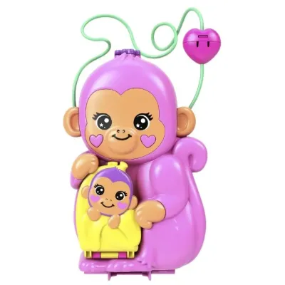Mattel Polly Pocket Kabelka opica