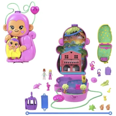 Mattel Polly Pocket Kabelka opica