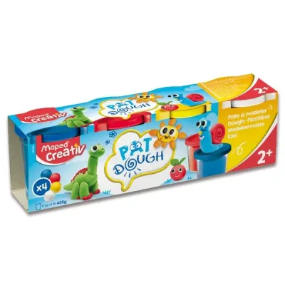 Modelovacia hmota MAPED Creativ 4 farebná  114 g