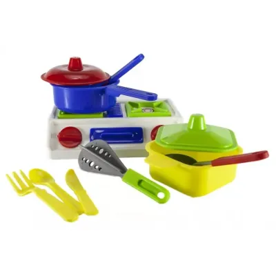 Mini kuchynský set - žltá