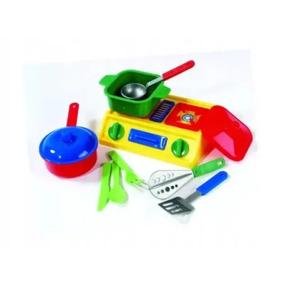 Mini kuchynský set - žltá