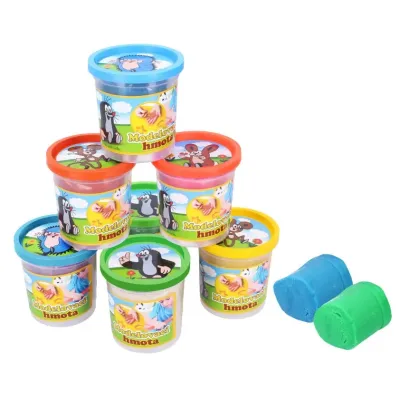 Modelína Krtko 150g - žltá