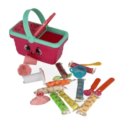 Modelovacia hmota v košíku zmrzlina