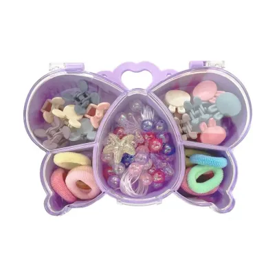 Módne doplnky sada v krabičke - ružová