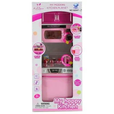 Moja moderná kuchyňa, mikrovlnka a myčka