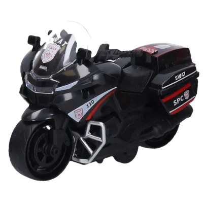 Motorka na zotrvačník 13cm - čierna