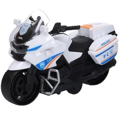 Motorka na zotrvačník 13cm - čierna