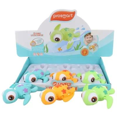 Naťahovacia korytnačka 12cm - modrá