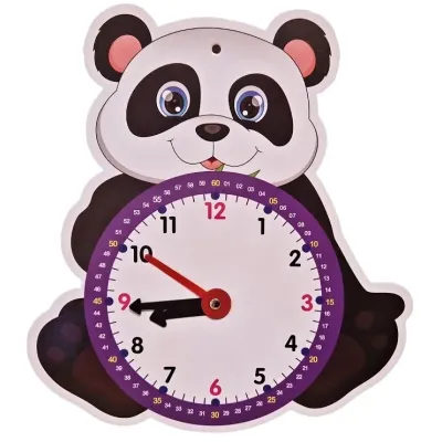 Náučné hodiny so zvieratkami pre deti 30cm - sloník