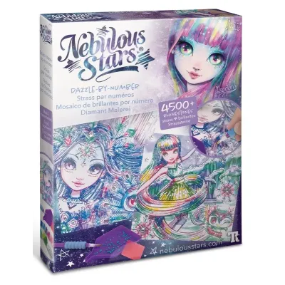 Nebulous Stars Glitrované maľovanie Isadora