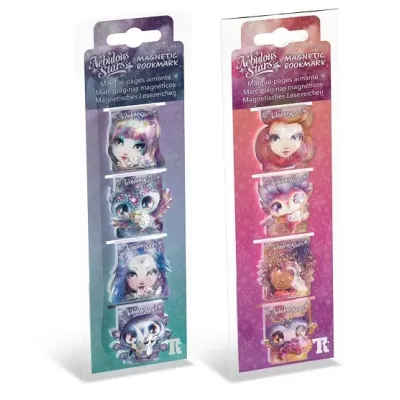 Nebulous Stars Magnetická knižná záložka - ružová